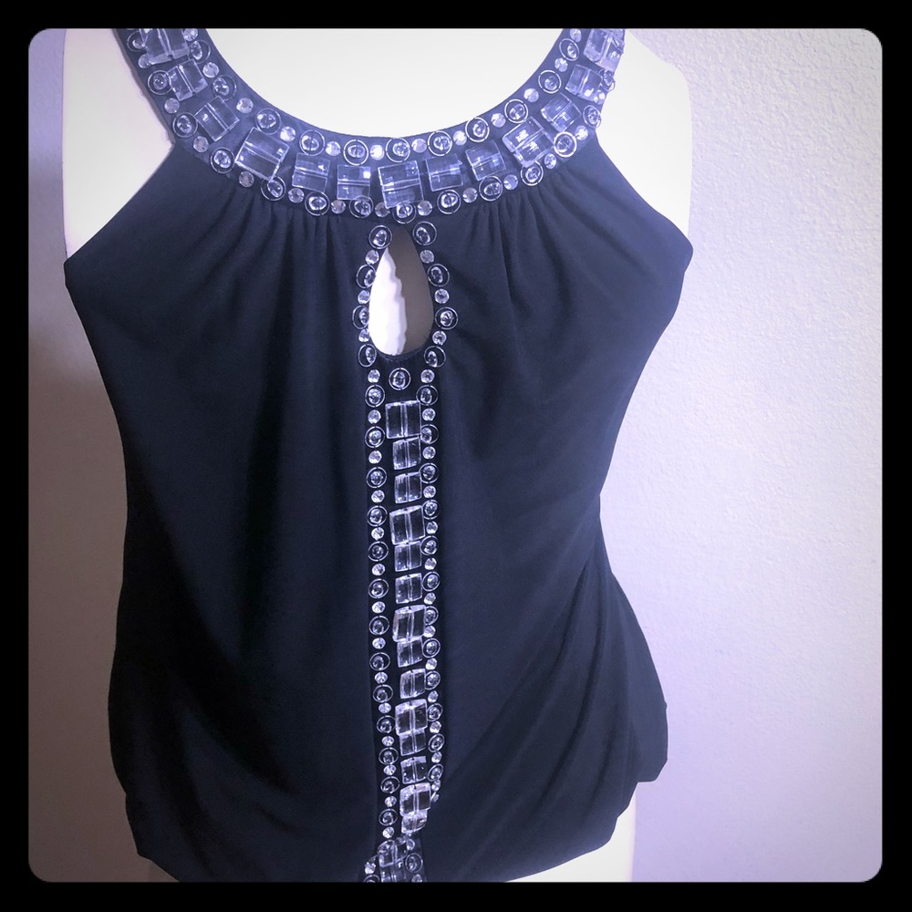 SEQUIN BEADED DRESS